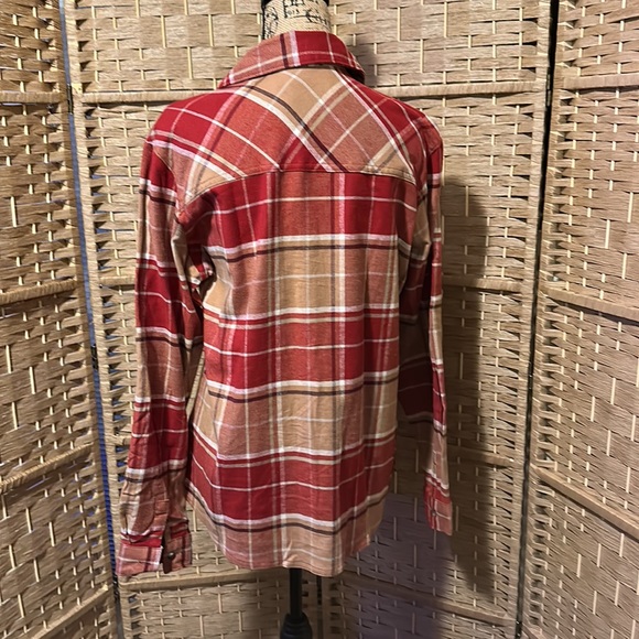 Columbia Plaid Flannel Shirt Button Down L NWT - Picture 5 of 12